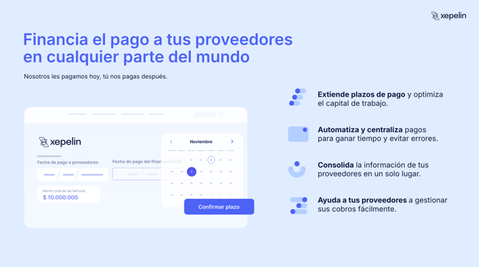 beneficios financiamiento de pagos cl